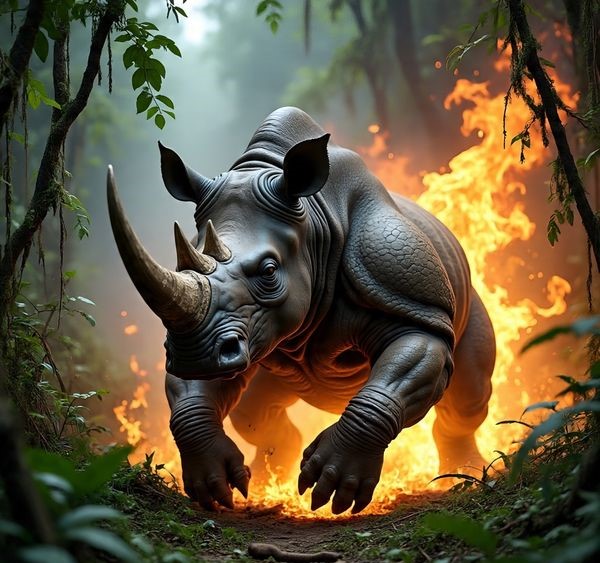 Jungle Fury Mutant Rhino Mayhem