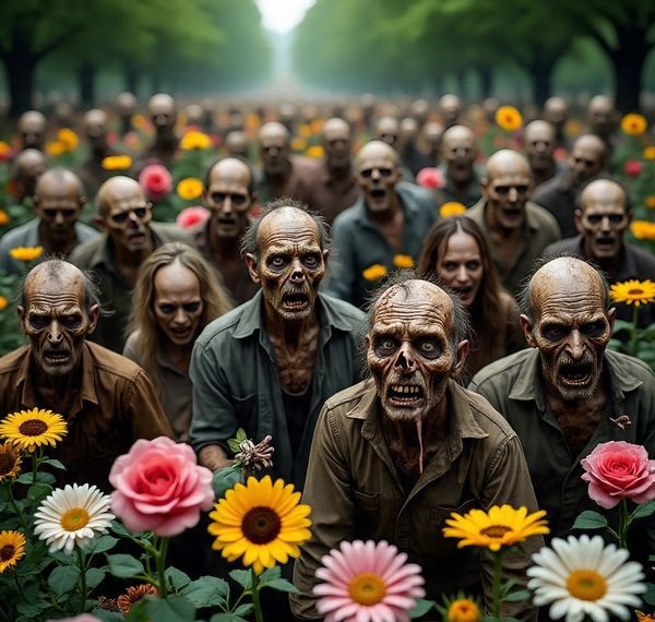 Flowers vs Zombies